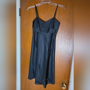 Banana Republic Black Stretch Spaghetti Strap Dress Size 0